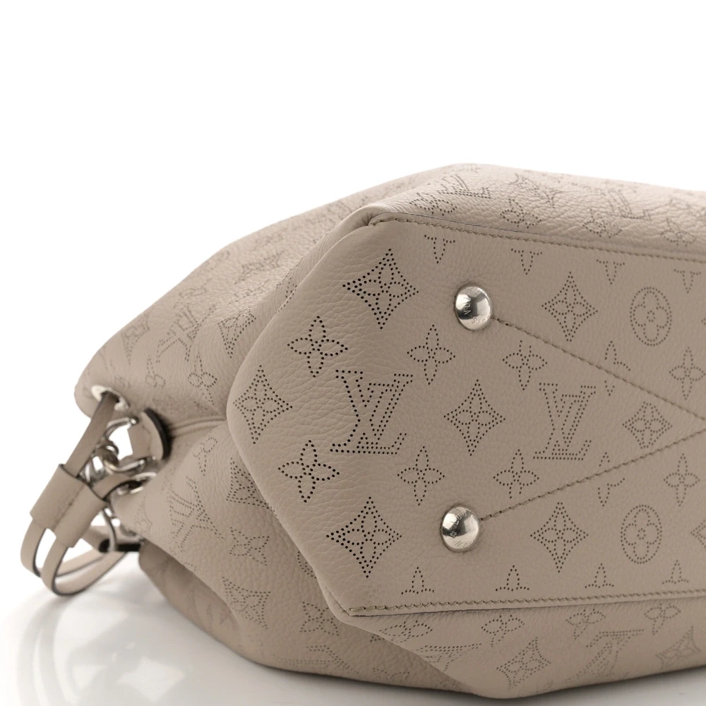 Replica Handbags – Louis Vuitton Galet Mahina Bella Tote With Silver Hardware - Image 3