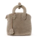 Grey Shearling Pulsion Lockit MM – Top Replica Handbag