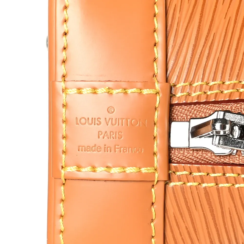 Superfake Louis Vuitton Alma BB in Honey Gold Epi Leather - Image 4