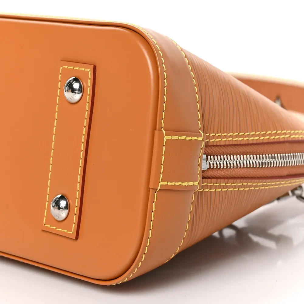 Superfake Louis Vuitton Alma BB in Honey Gold Epi Leather - Image 2