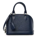 Superfake Louis Vuitton Indigo Epi Alma BB with Silver Hardware