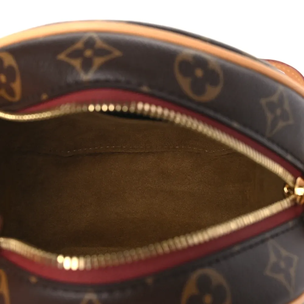 Replica Louis Vuitton Monogram Boîte Chapeau PM with Gold Details - Image 4