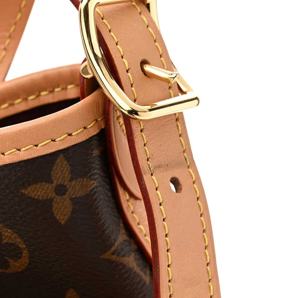 High End Fake Louis Vuitton Monogram Canvas Carryall Shoulder Bag - Image 5