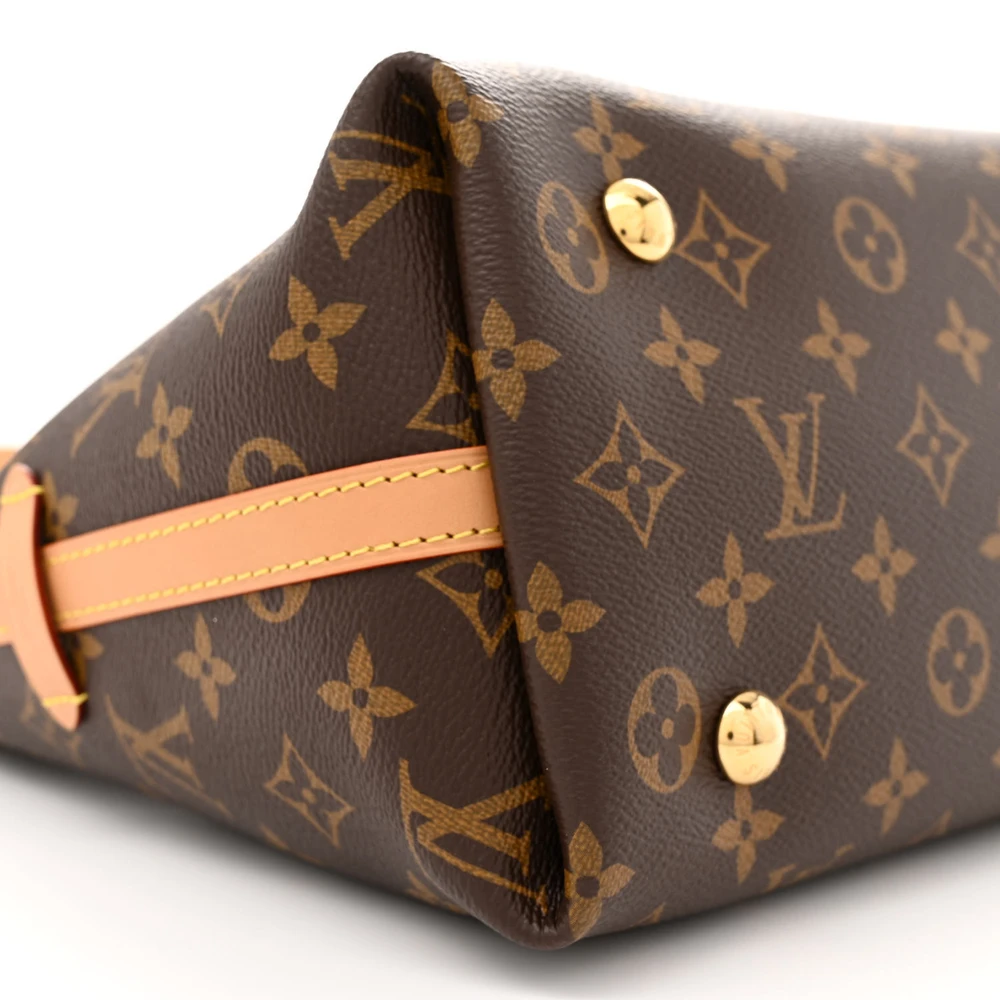 High End Fake Louis Vuitton Monogram Canvas Carryall Shoulder Bag - Image 10