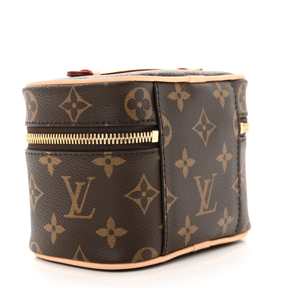 Stunning Superfake Louis Vuitton Monogram Nano Nice Handbag - Image 6
