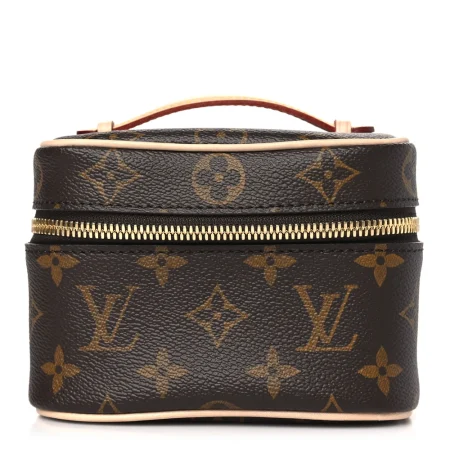 Superfake Louis Vuitton Monogram Nano Nice – Gold Hardware