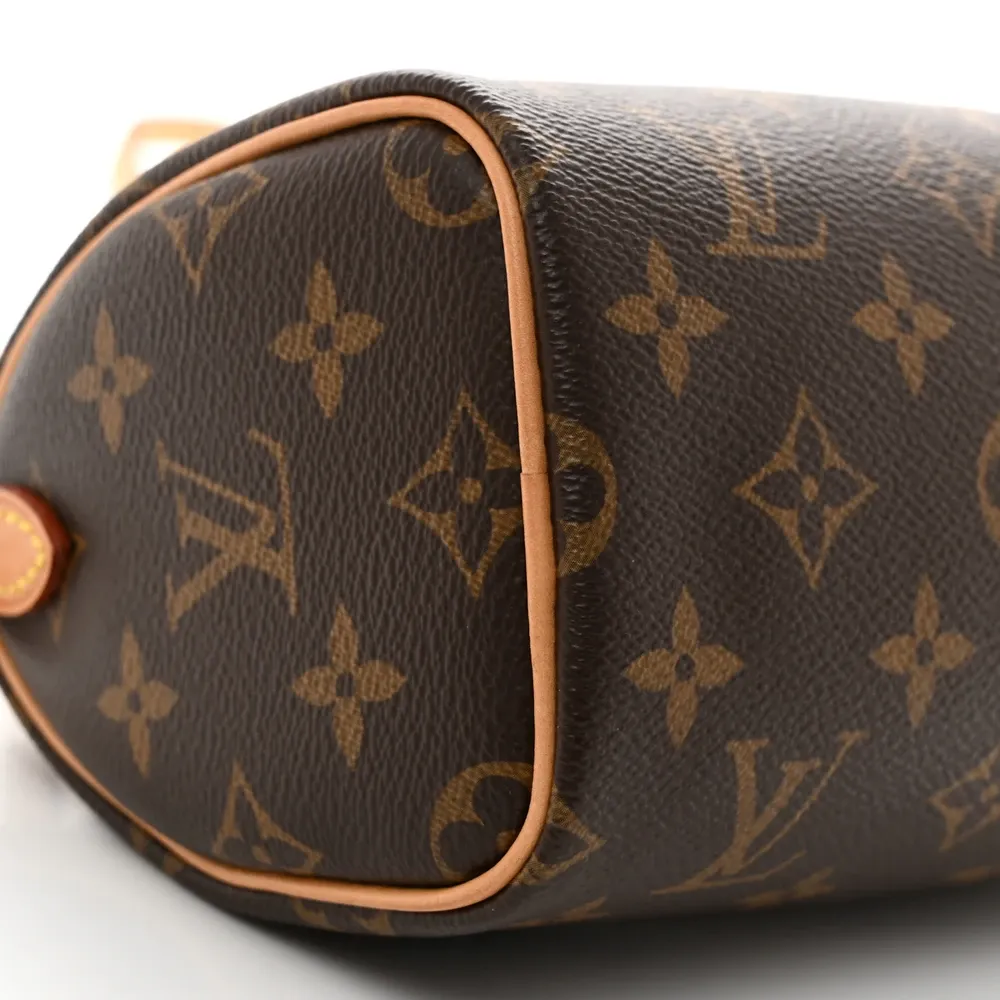 Replica Louis Vuitton Nano Speedy BB with Gold Hardware - Image 4