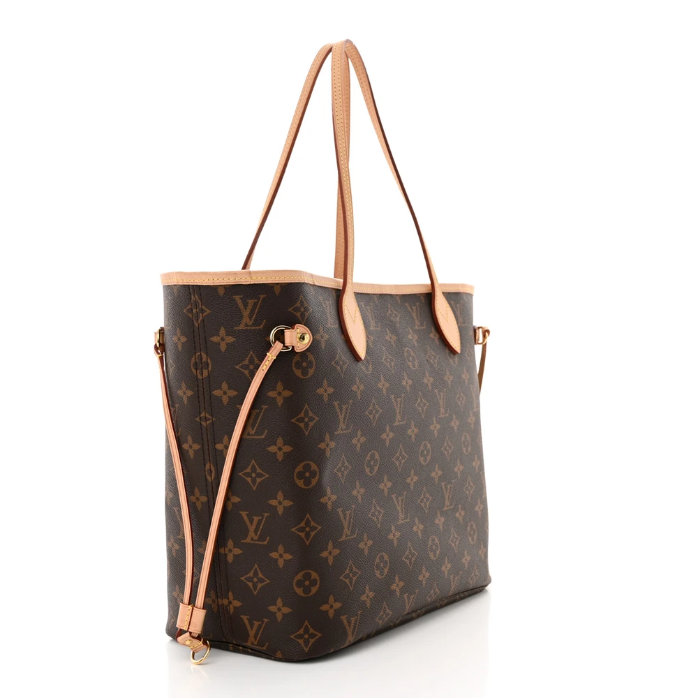 Mirror Quality Louis Vuitton Neverfull MM Replica with Cherry Interior - Image 6