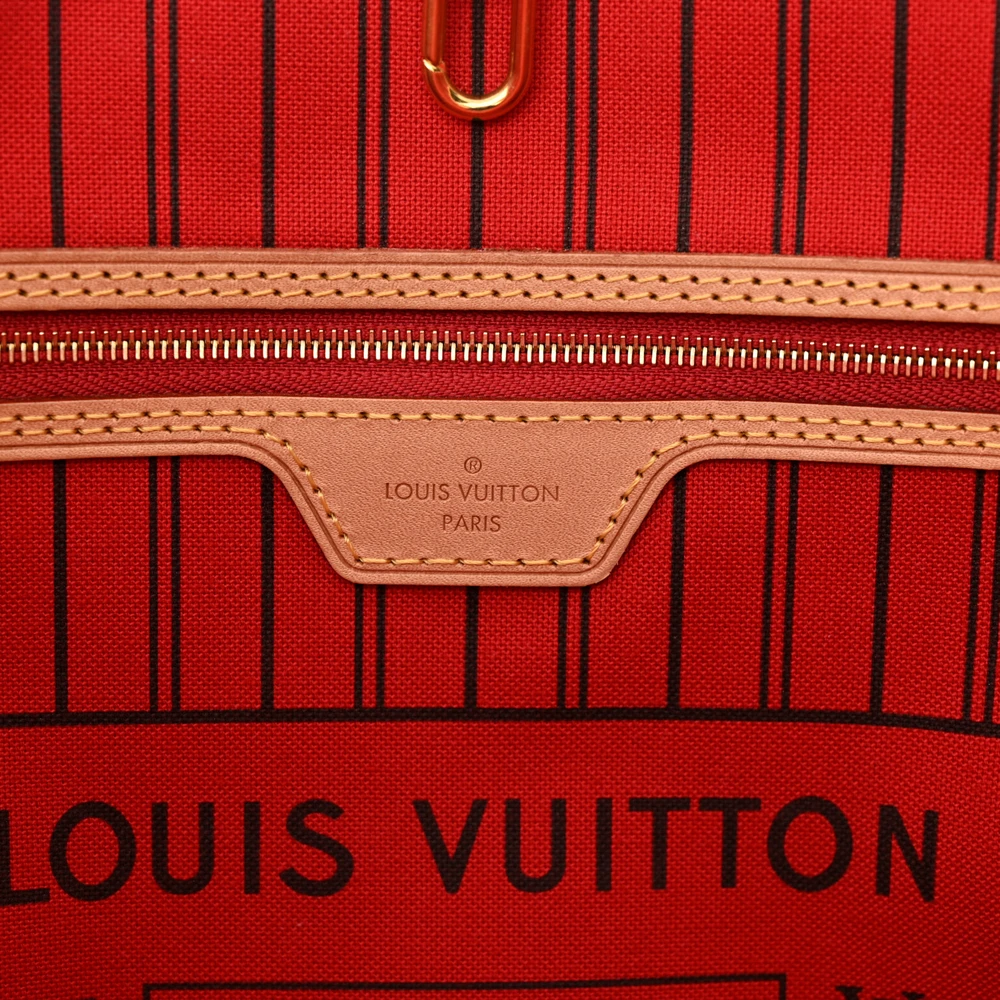 Mirror Quality Louis Vuitton Neverfull MM Replica with Cherry Interior - Image 3