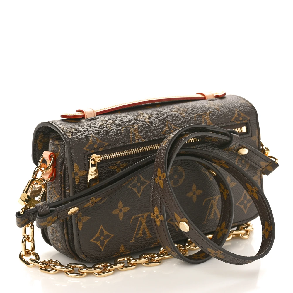 Gold Hardware Replica Louis Vuitton Pochette Metis PM - Image 8