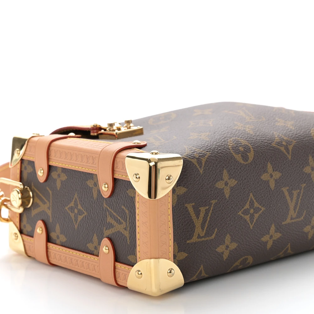 Louis Vuitton Side Trunk MM Gold Hardware Mirror Quality Replica - Image 3