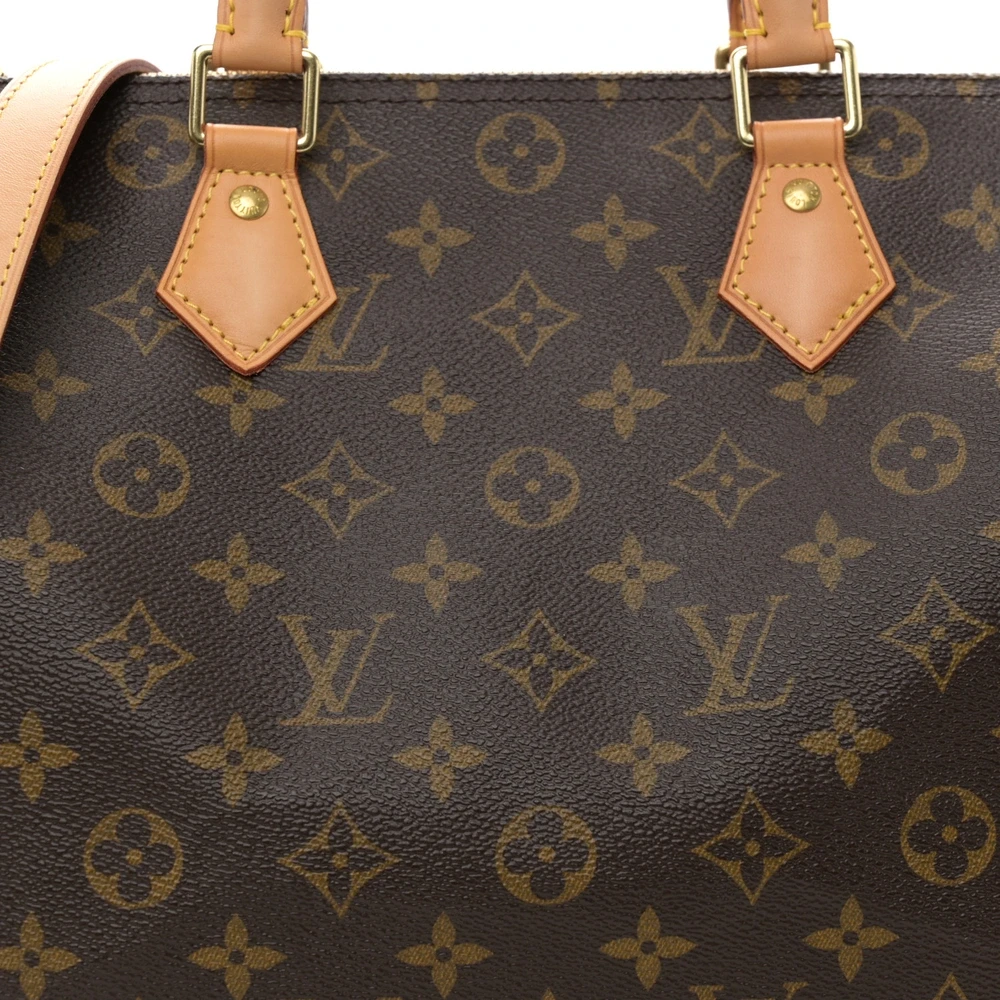 LV Speedy Bandoulière Monogram brown high quality replica - Image 7