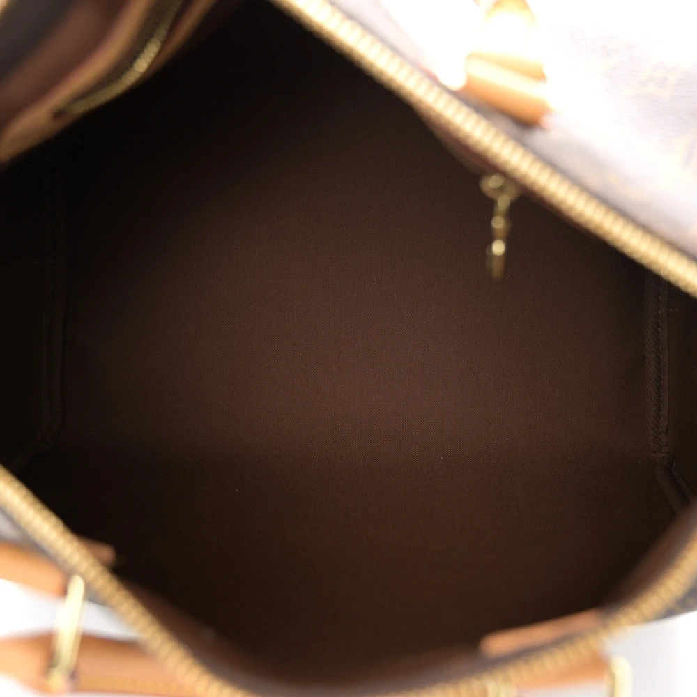 LV Speedy Bandoulière Monogram brown high quality replica - Image 6