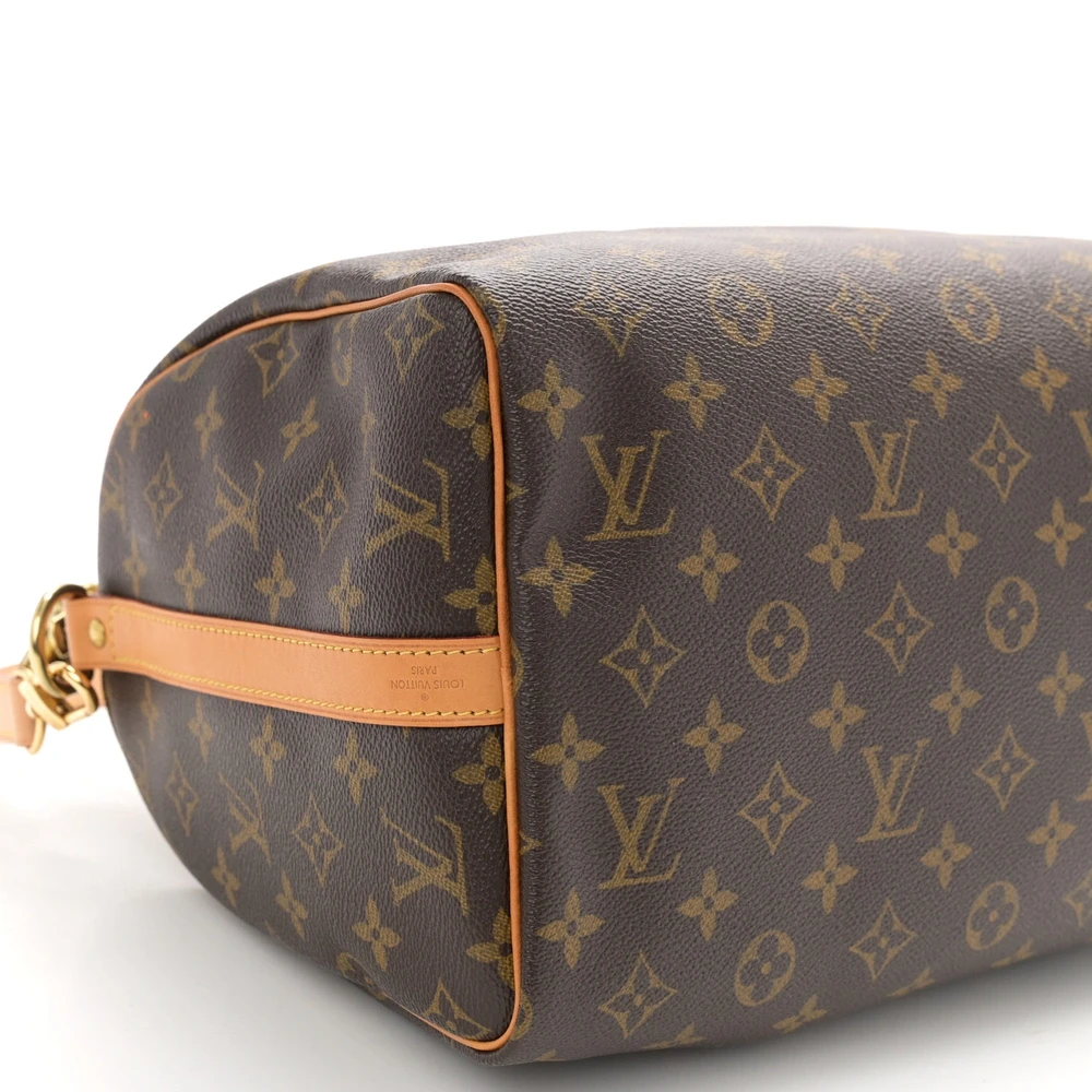 LV Speedy Bandoulière Monogram brown high quality replica - Image 4