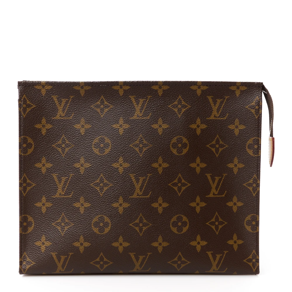 Replica Handbags – Louis Vuitton Monogram Pouch in Mirror Quality