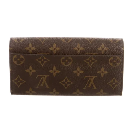 Superfake Louis Vuitton Wallet in Monogram Canvas and Gold