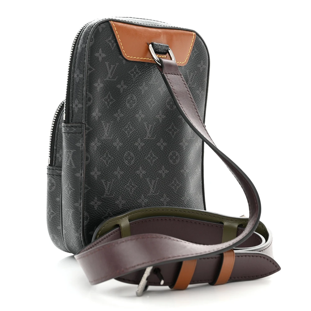Louis Vuitton Monogram Eclipse Sling Bag Replica – Mirror Quality - Image 8