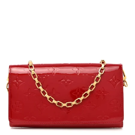Louis Vuitton Vernis Wallet PM Replica – Superfake with Gold Hardware