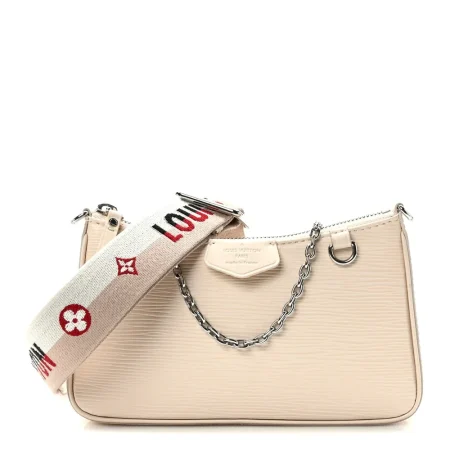 Replica Louis Vuitton Quartz Epi Leather Easy Pouch PM