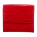 Superfake Louis Vuitton Elise Wallet in Red Epi Leather