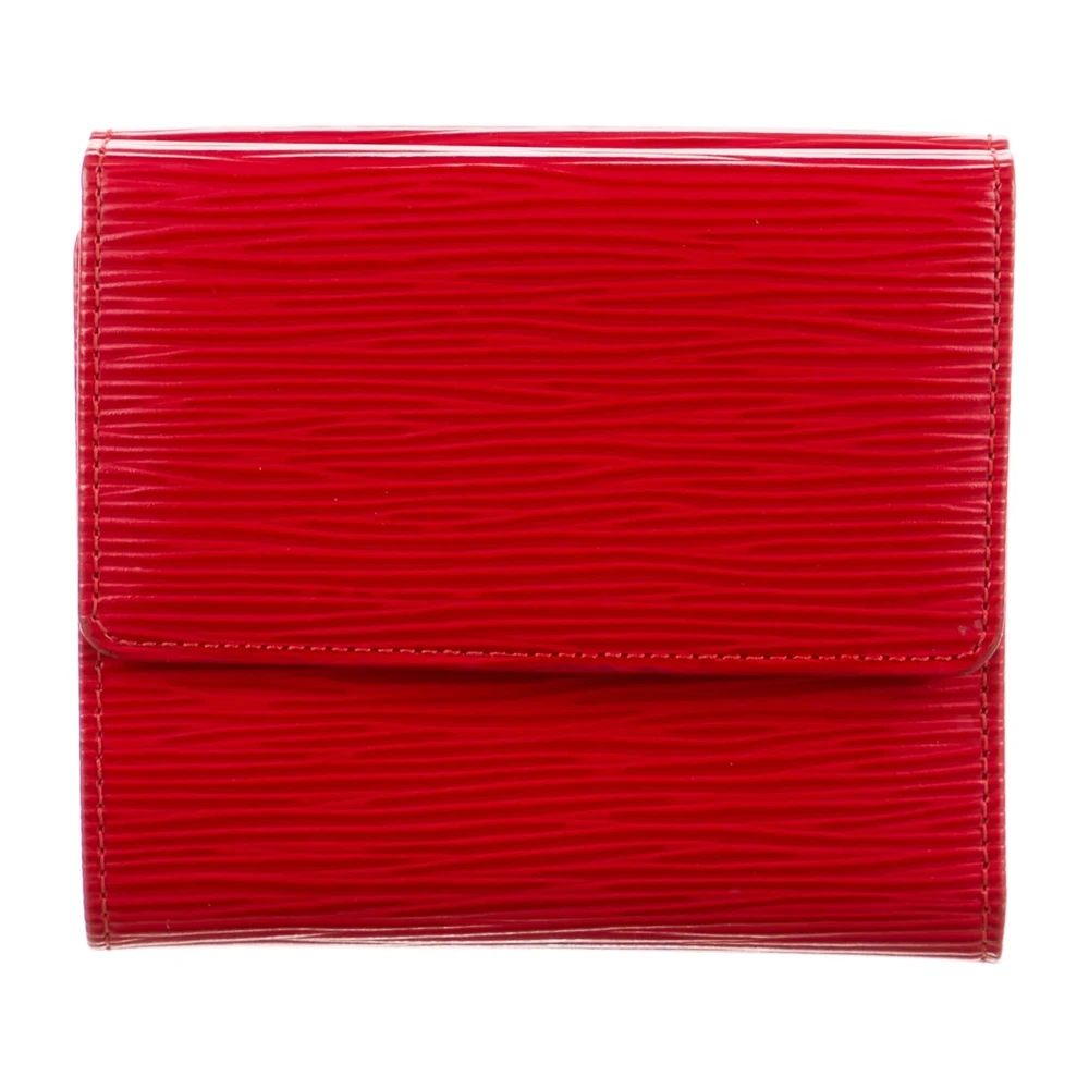 Superfake Louis Vuitton Elise Wallet in Red Epi Leather