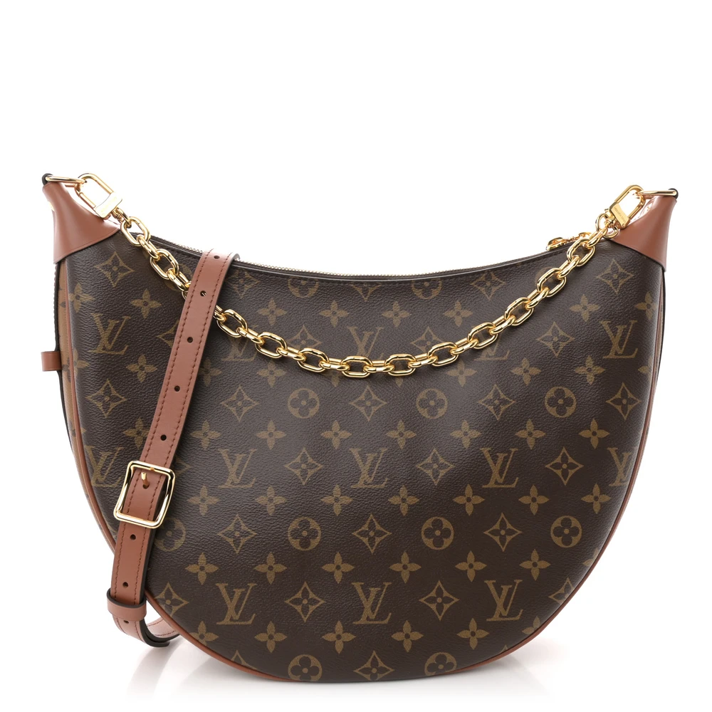 Mirror Quality Louis Vuitton Reverse Monogram Canvas Hobo