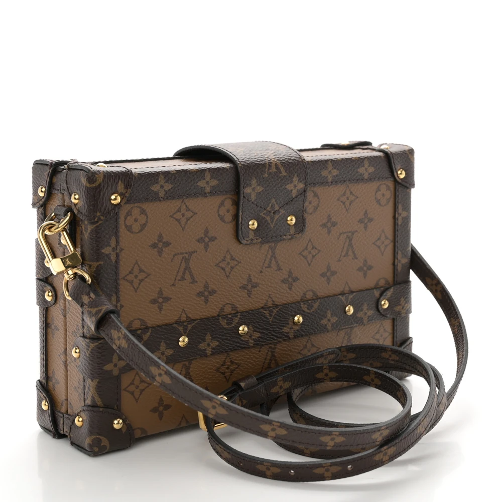 Superfake Louis Vuitton Reverse Petite Malle MM Replica Handbag - Image 8