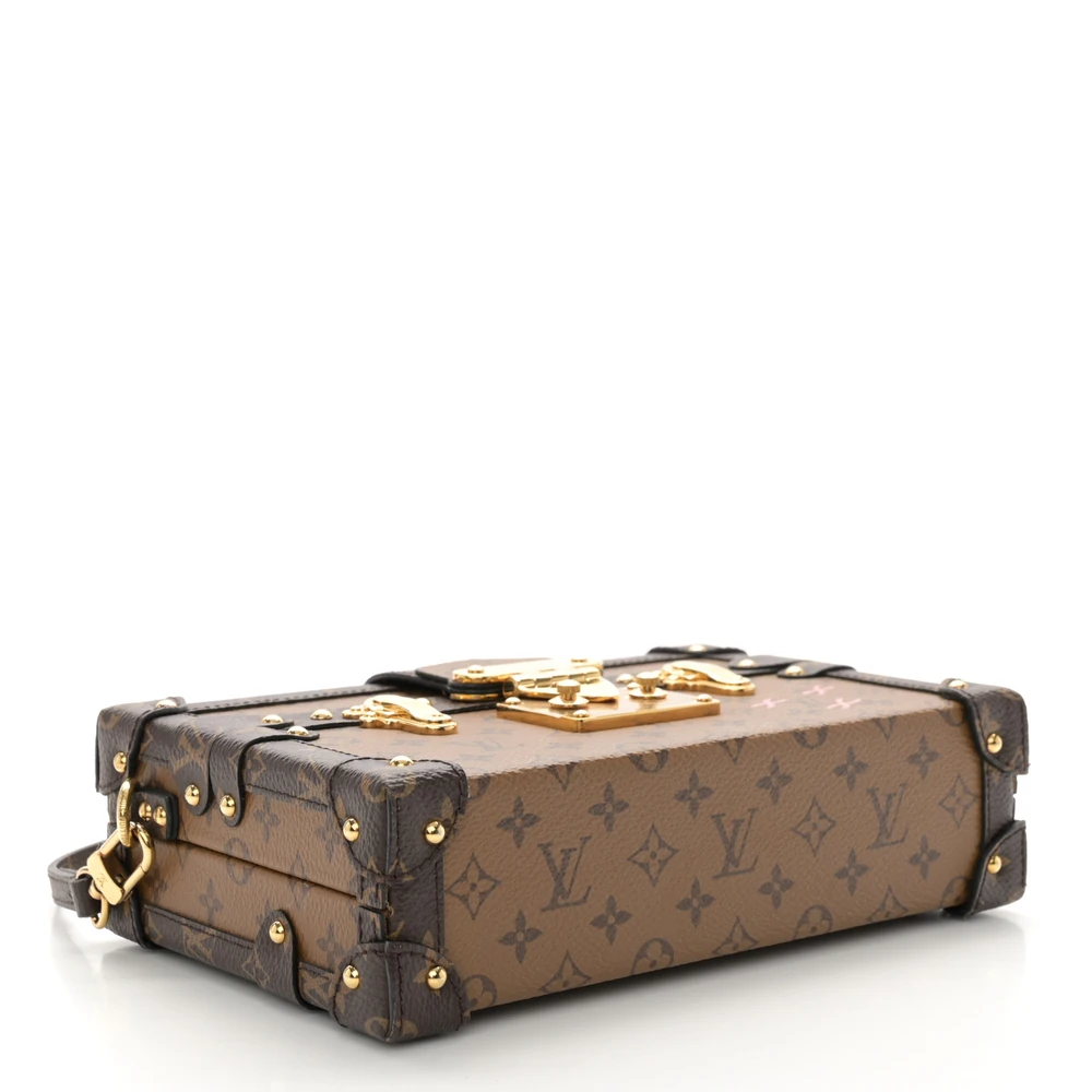 Superfake Louis Vuitton Reverse Petite Malle MM Replica Handbag - Image 7