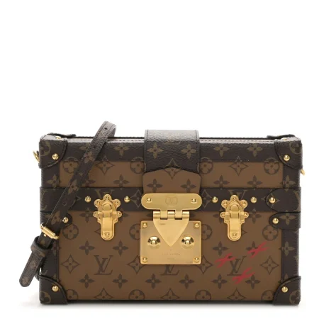 Superfake Louis Vuitton Reverse Petite Malle MM Replica Handbag