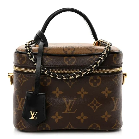 Replica Louis Vuitton Vanity PM with Gold Hardware – Mirror Finish
