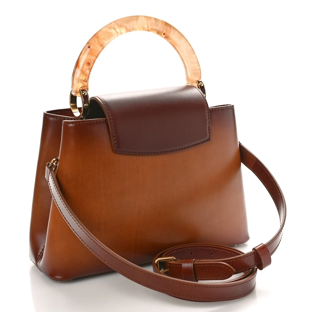 Smoked Tan Louis Vuitton Replica with Gold Hardware - Image 8