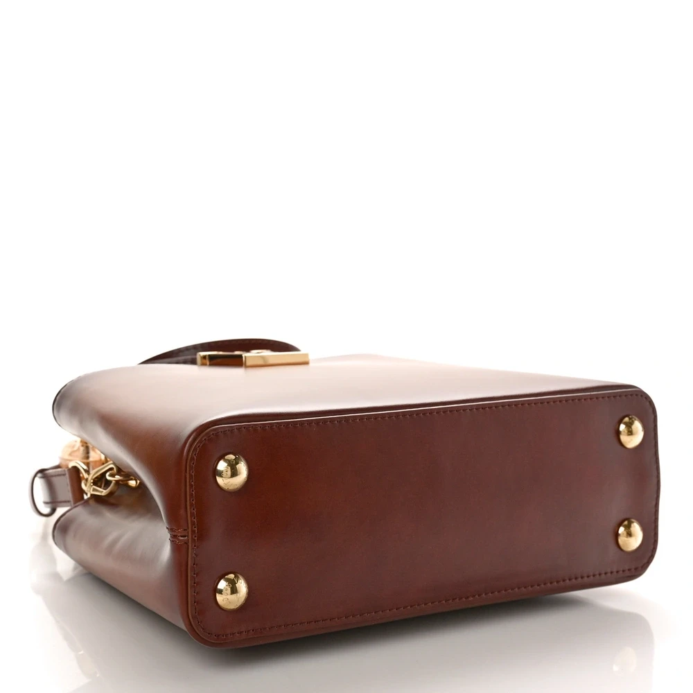 Smoked Tan Louis Vuitton Replica with Gold Hardware - Image 6