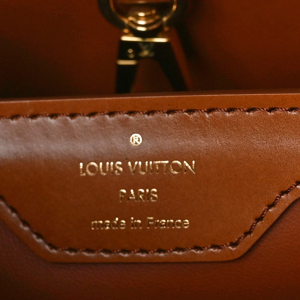Smoked Tan Louis Vuitton Replica with Gold Hardware - Image 3