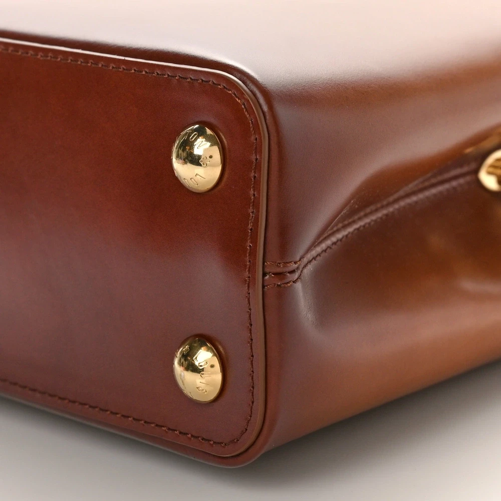 Smoked Tan Louis Vuitton Replica with Gold Hardware - Image 2