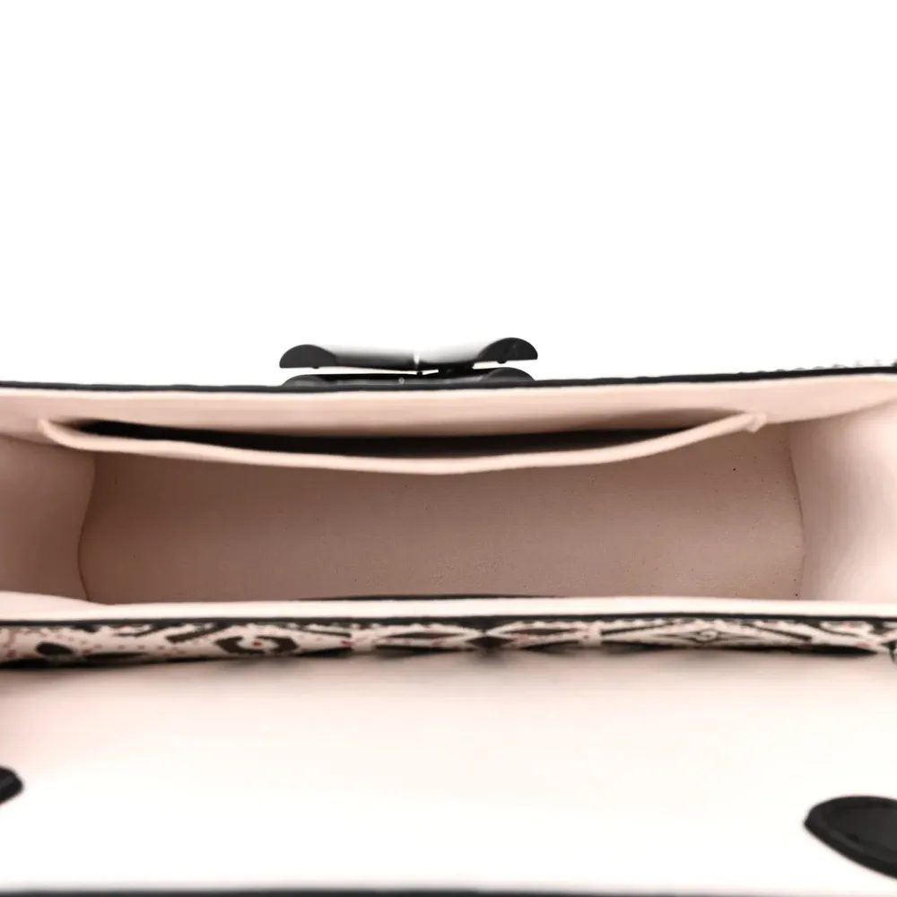 Replica Louis Vuitton Twist MM Shoulder Bag Graphic Print, Black Hardware - Image 2