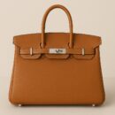 Replica Handbag Store Fake Hermes Birkin Gold Evercolor Leather Fully Handmade