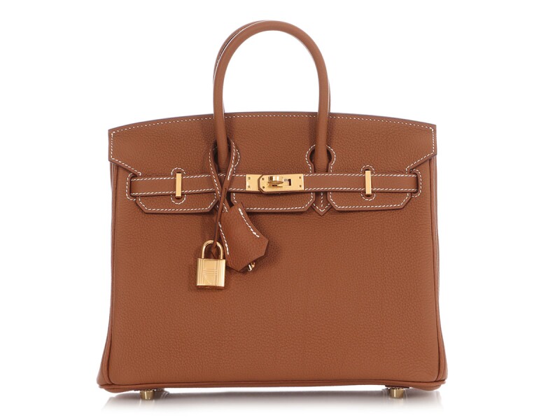 HERMES GOLD BIRKIN TOGO LEATHER - Image 7
