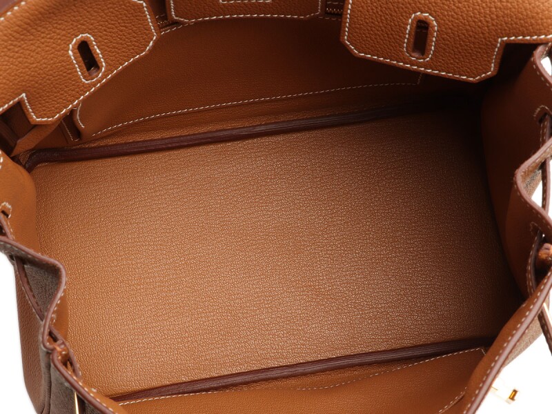 HERMES GOLD BIRKIN TOGO LEATHER - Image 2