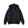 Moose Knuckles Golden Scissors Stagg Bomber Down Jacket Black - MKC001