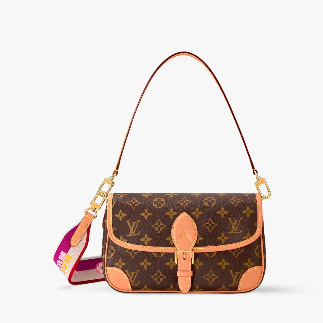 DIANE SATCHEL PINK STRAP